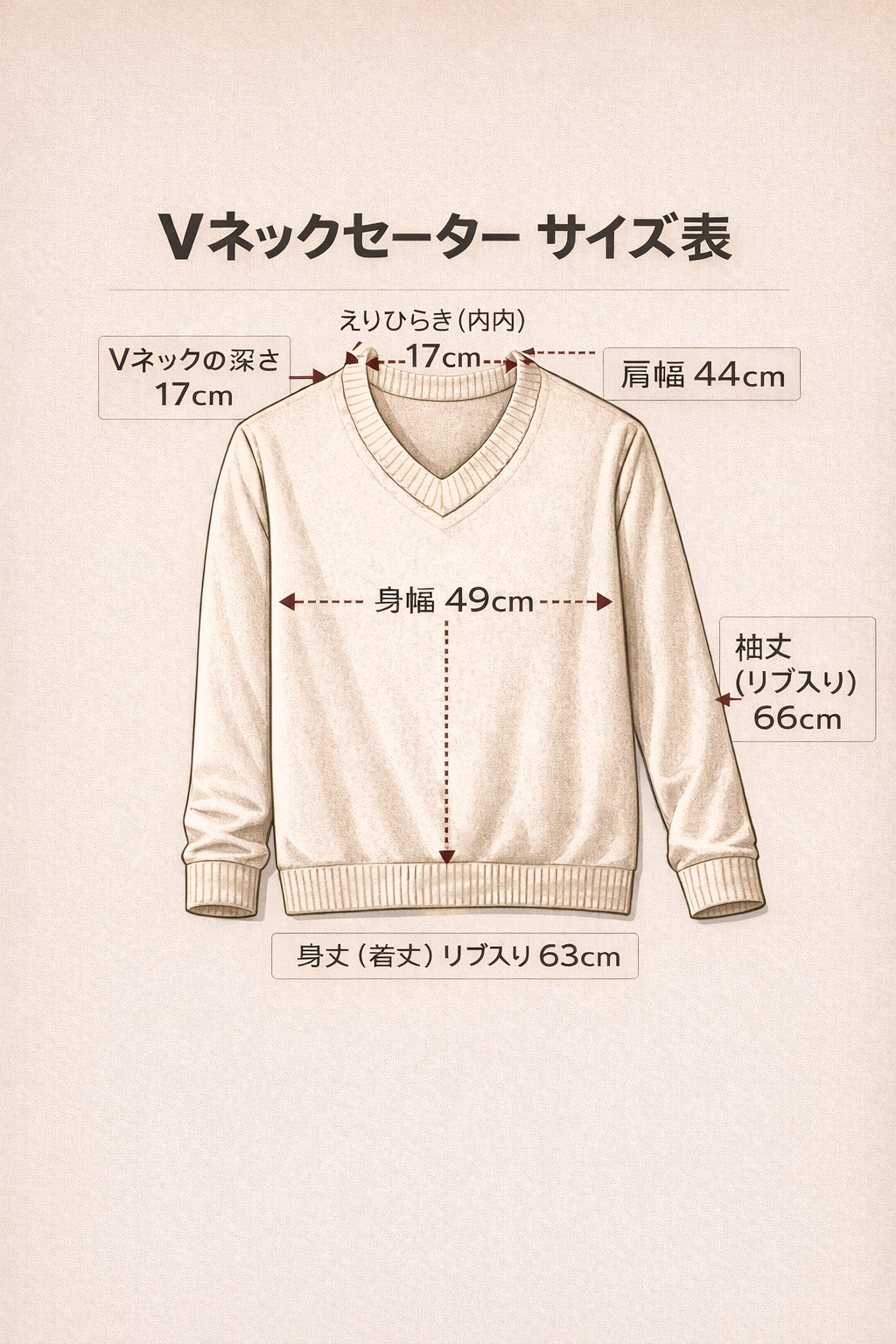 シルクカシミヤ　Vネックセーター（BLACK）